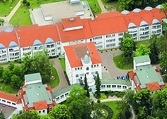 Aerial view Asklepios Hospital Germany